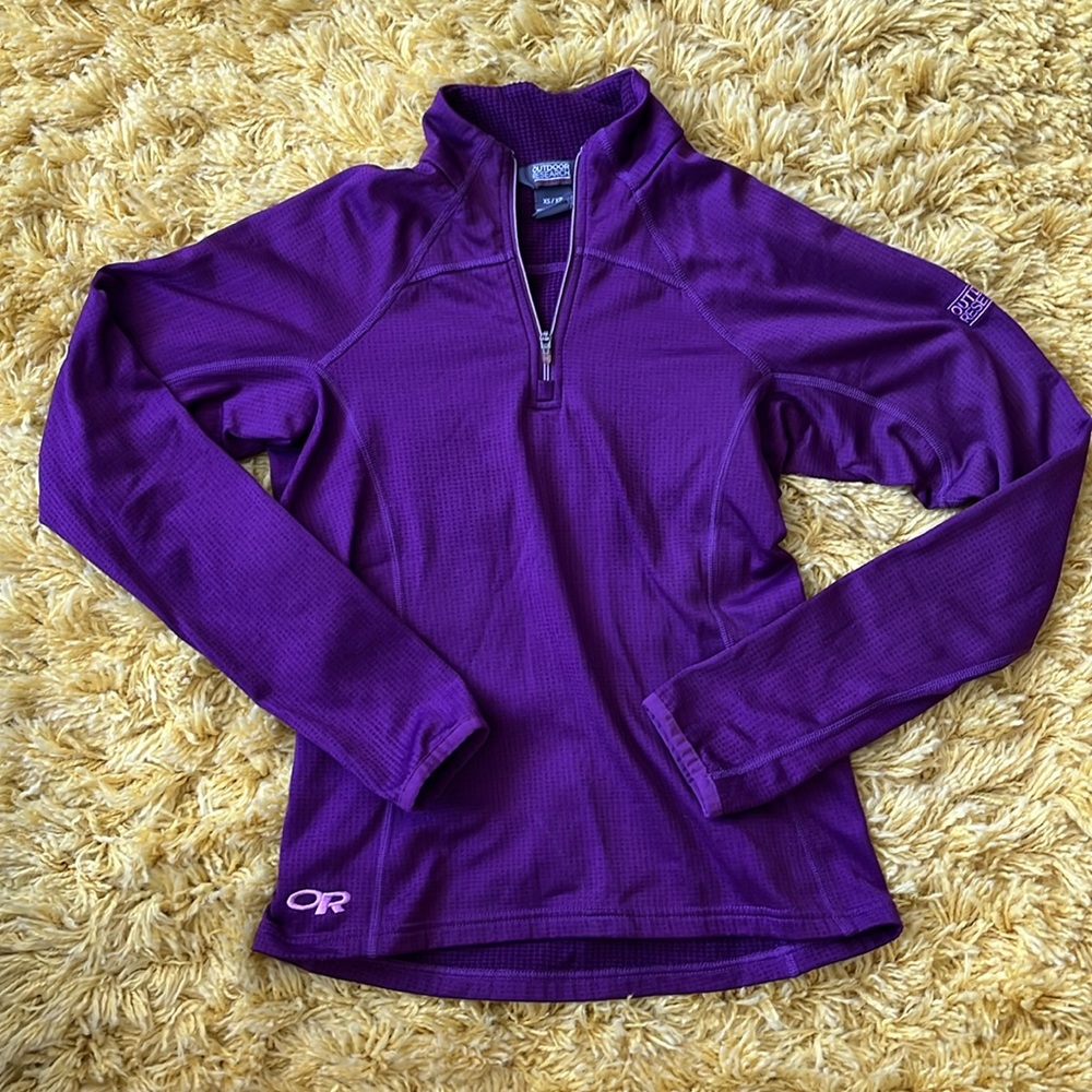 Outdoor research Purple Mid Layer